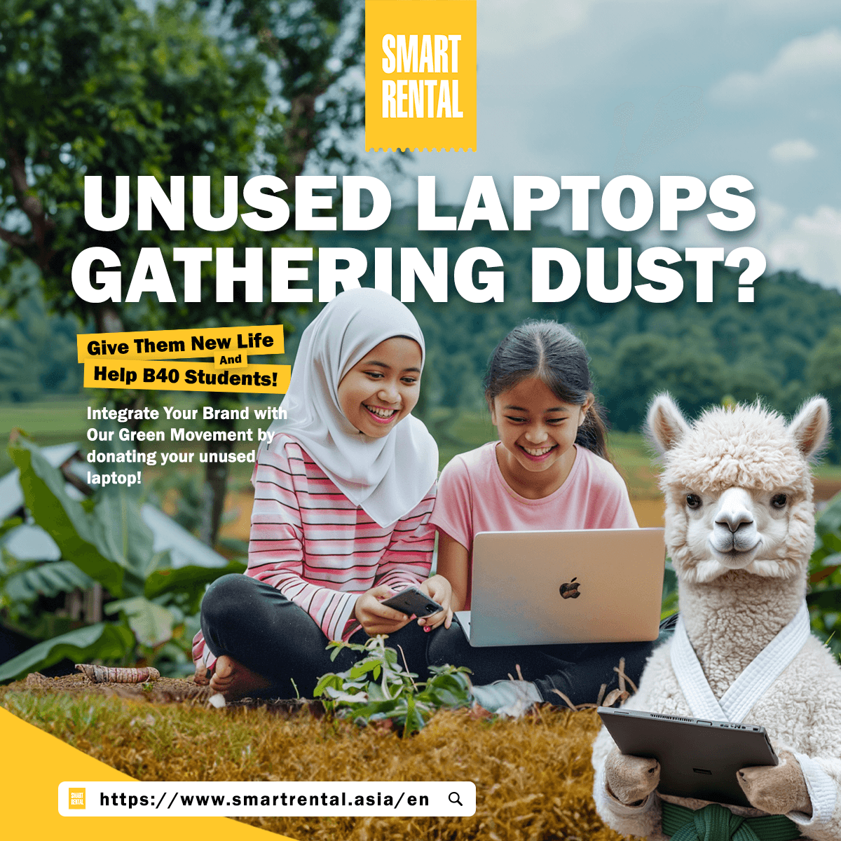 A new and old computer side-by-side.